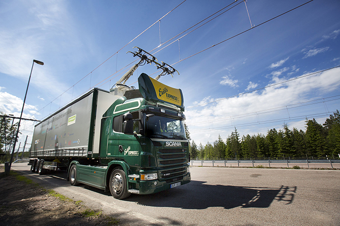 Швеция открывает первую в мире электрическую дорогу