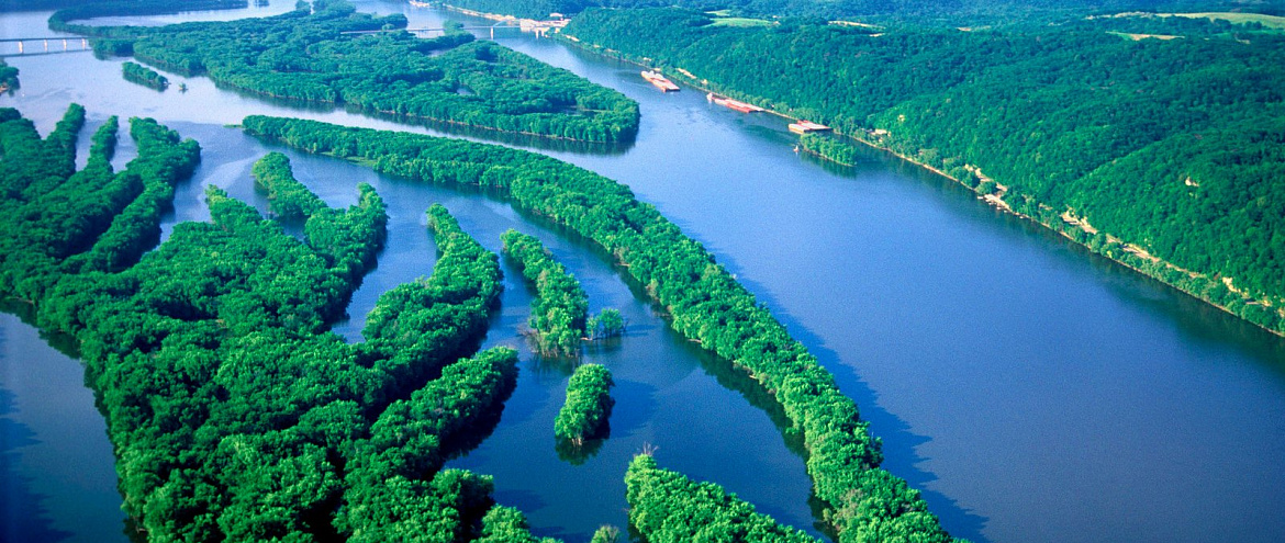 Уровень воды в реке Миссисипи снизился до рекордно низких показателей 