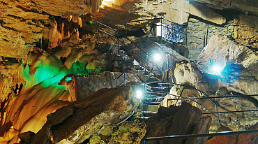 Пещеру в Крыму перевели на экологичное потребление электроэнергии