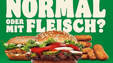Новая рекламная кампания Burger King посвящена растительному мясу