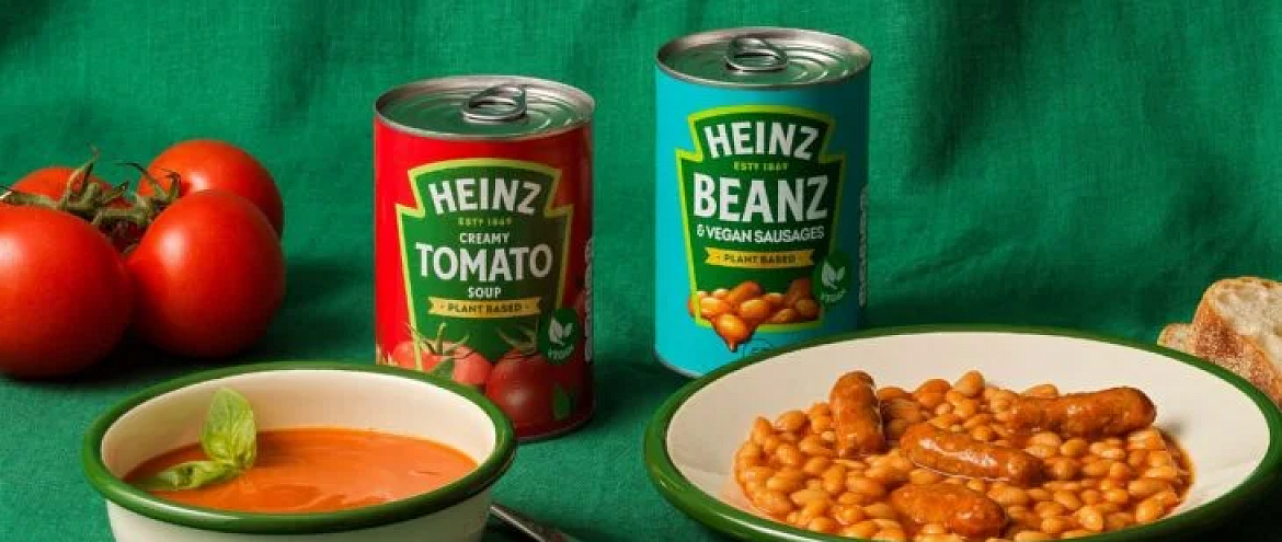 В Великобритании Heinz выпустил две  растительные версии своих продуктов 