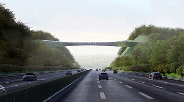 Очередной эко-мост построен возле Сеула