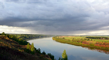 В реке Иртыш уровень воды достиг рекордно низкого уровня 