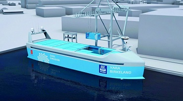Первое автономное грузовое судно построят к 2018 году